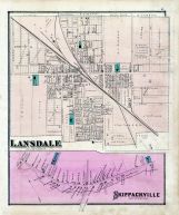 Lansdale, Skippackville, Montgomery County 1877
